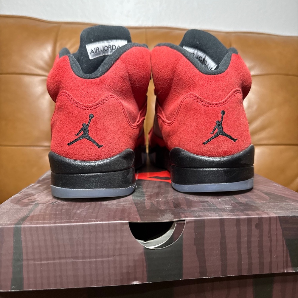 Jordan 5 retro raging bull red